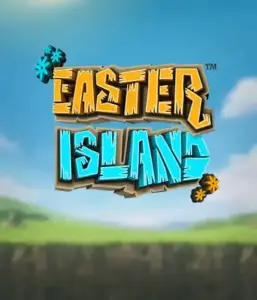 Изображение игрового автомата "Easter Island" от Yggdrasil, что привлекает внимание яркой и живой стилизацией. Название слота изображено с элементами тропической природы и символикой Пасхи. На заднем плане зелёная равнина, что напоминает о мире и тишине острова Пасхи. Идеальный выбор для ценителей мистики и исследований.